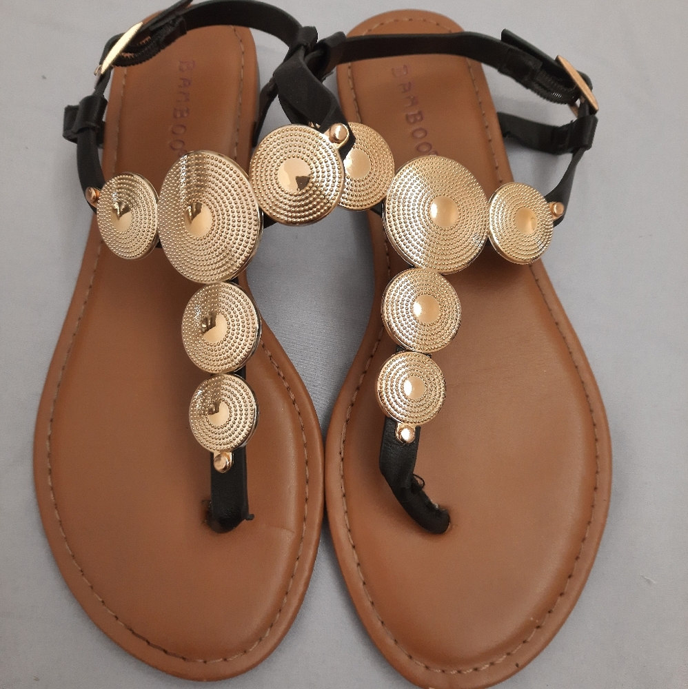 Gold Sandals